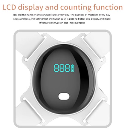 Corrector de postura digital